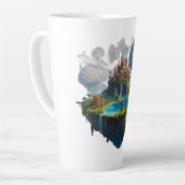 浮島 カフェラテマグ (左アングル)