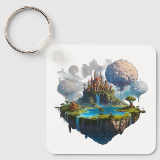 浮島 キーホルダー (正面)