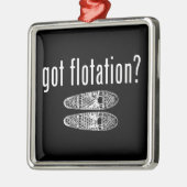 浮得雪の靴 メタルオーナメント (左)