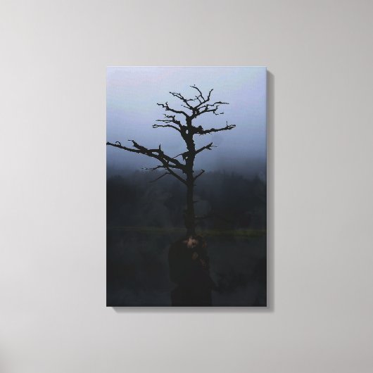 浮想 キャンバスプリント (正面)