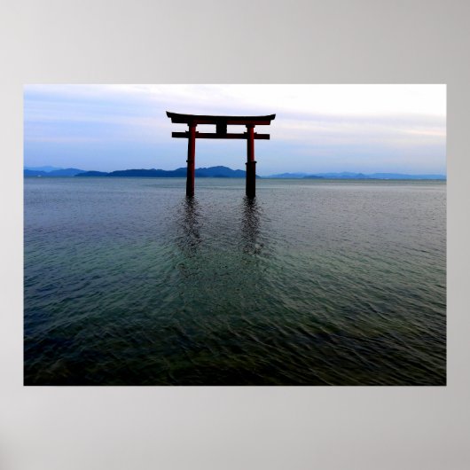 浮日本の鳥 ポスター (正面)