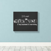 浮気じゃなもしい…旦那が見てる！ キャンバスプリント (インサイチュ (ウッドフロア))