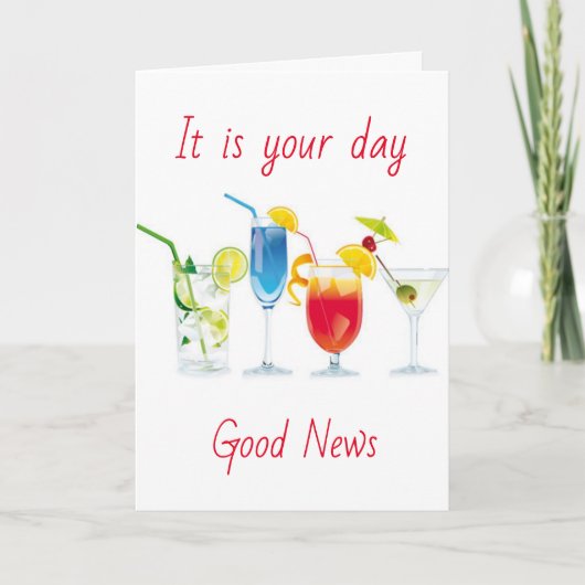 **浮気と愛の誕生日の希望** カード (正面)