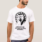 浮気はいらない Tシャツ (正面)