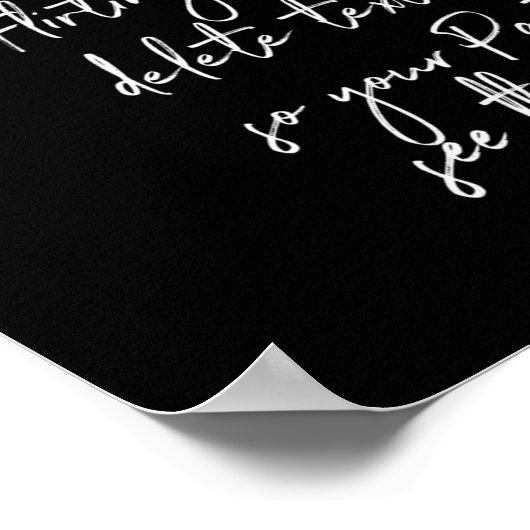 浮気は必ずしも触キスをするれたり浮気したりしない ポスター (角)