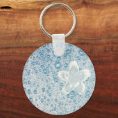 浮水百合 キーホルダー (正面)