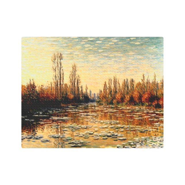 浮氷 メタルプリント (正面)