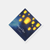 浮結婚灯台 スタンダードカクテルナプキン (角)