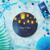 浮結婚灯台 ペーパープレート (パーティー)