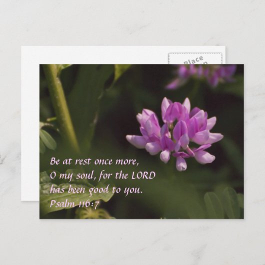 浮花 ポストカード (正面/裏面)