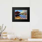 浮見堂：さくらんぼブロッサムポスター ポスター (キッチン)