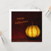 浮遊するカボチャ - 静物 カード (正面/裏面インサイチュ)