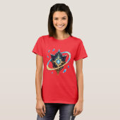 浮遊する剣と幻想の紋章 – 魔法のエネルギー Tシャツ (正面フル)