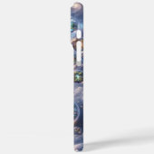 浮遊する宇宙の泡の中の幻想世界 Case-Mate iPhoneケース (裏面 / 左)