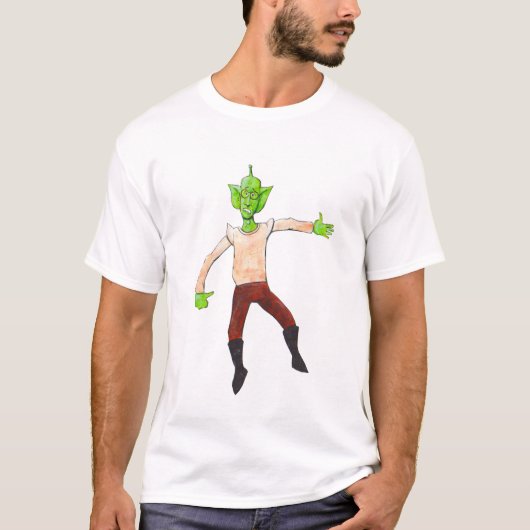 浮遊する火星人 Tシャツ (正面)