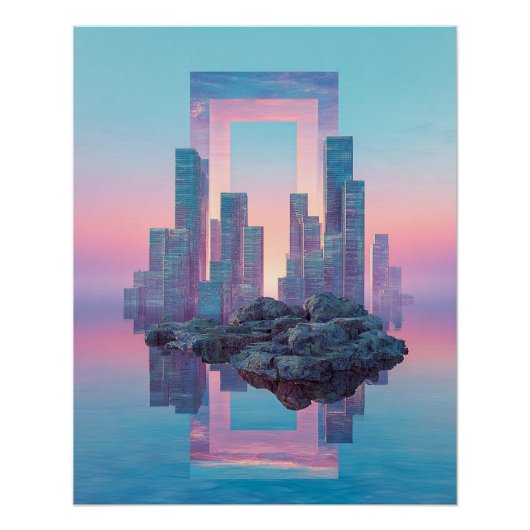 浮遊する閾値 ポスター (正面)
