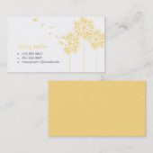 浮遊タンポポのテレホンカード コーリングカード (正面/裏面)