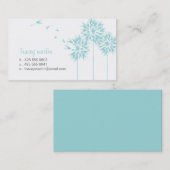 浮遊タンポポのテレホンカード コーリングカード (正面/裏面)