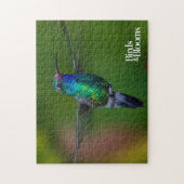 浮遊ハチドリ ジグソーパズル (縦)
