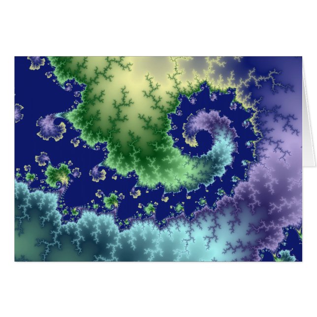 浮遊フラクタルカード (正面横)