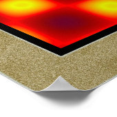 浮遊光学錯覚 ポスター (角)