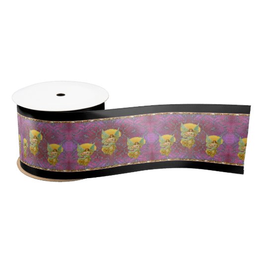 浮遊天使のクリスマス サテンリボン (リール)