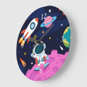 浮遊宇宙の技術 ラージ壁時計 (傾斜)