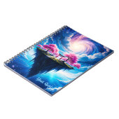 浮遊島の桜アート ノートブック (左側)