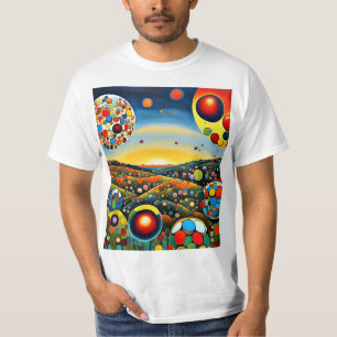 浮遊性花粉胞子3 Tシャツ