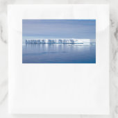 浮遊氷山 長方形シール (バッグ)