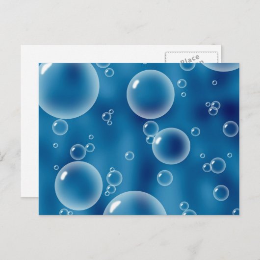 浮遊泡 ポストカード (正面/裏面)