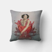 浮遊花の枕 クッション (裏面)