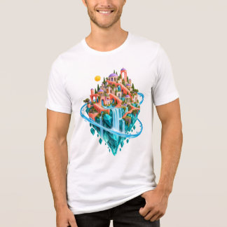 浮遊都市Tシャツ トライブレンドTシャツ