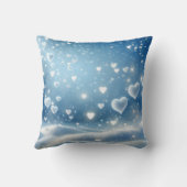 浮雪ハート クッション (裏面)