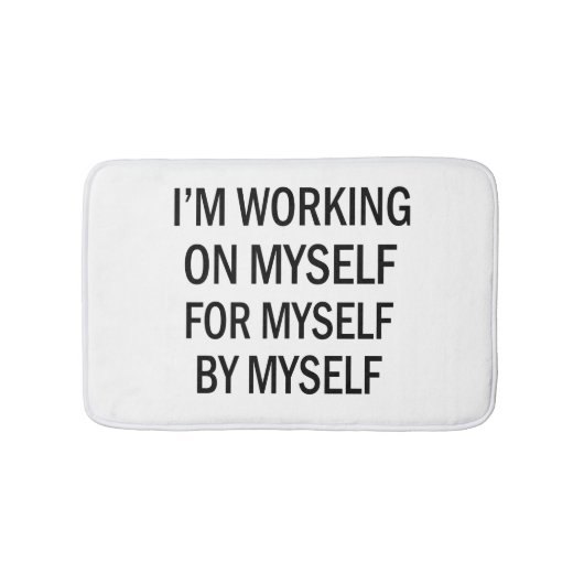 浴おもしろい用マッユーモアのあるト浴用敷物マット バスマット (正面)