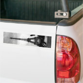 浴すること バンパーステッカー (トラック上)