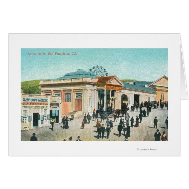 浴場の外観 (正面横)