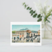 浴場の外観 ポストカード (スタンド正面)