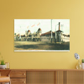 浴場の外観(ロスバノス) キャンバスプリント (インサイチュ (リビング))