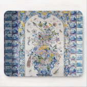 浴室からのデルフトのタイルのパネル マウスパッド (正面)