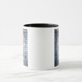 浴室からのデルフトのタイルのパネル マグカップ (中央)