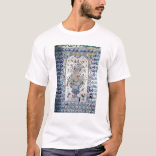 浴室からのデルフトのタイルのパネル Tシャツ