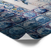 浴室からタイルパネルを取り外す ポスター (角)