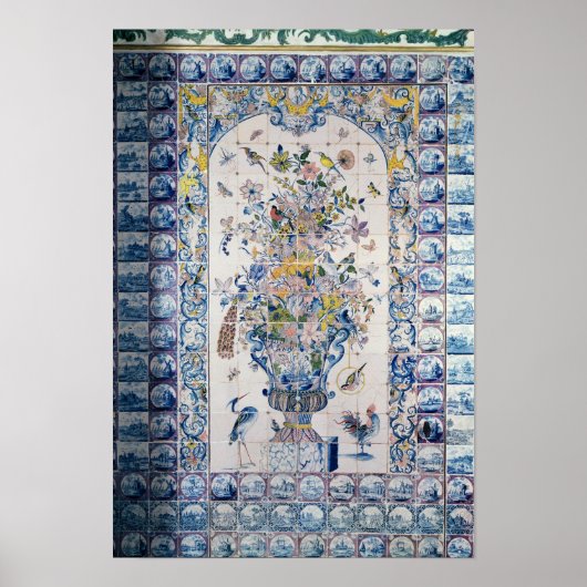 浴室からタイルパネルを取り外す ポスター (正面)