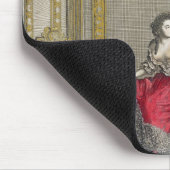 浴室のために衣服をとっている女性出版されたc.1688-90 マウスパッド (コーナー)