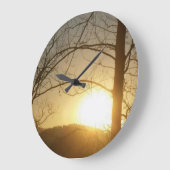 浴室のため ラージ壁時計 (傾斜)