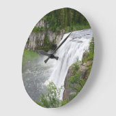 浴室のため ラージ壁時計 (傾斜)