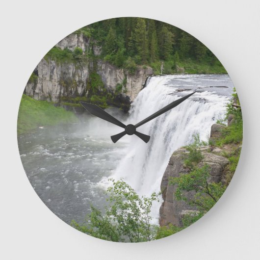 浴室のため ラージ壁時計 (正面)