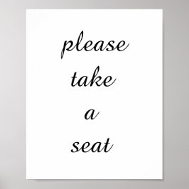 浴室の座席の単語を取って下さい | バスルームWa ポスター