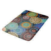 浴室の敷物のバス・マットをくまなく曼荼羅 バスマット (アングル)